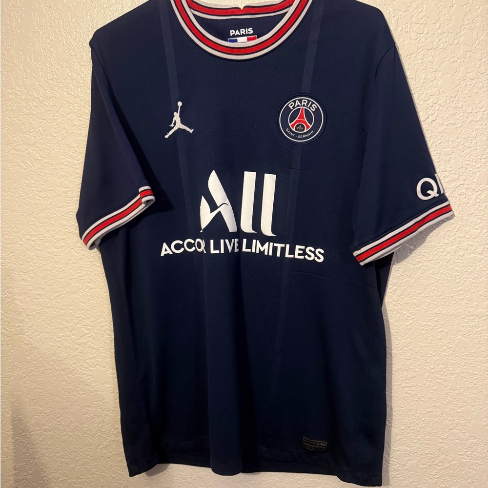 Paris Saint-Germain Navy Home Jersey with Red & White Trim